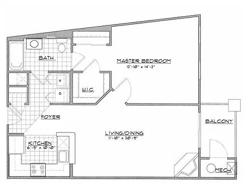 Floor plan The Birch