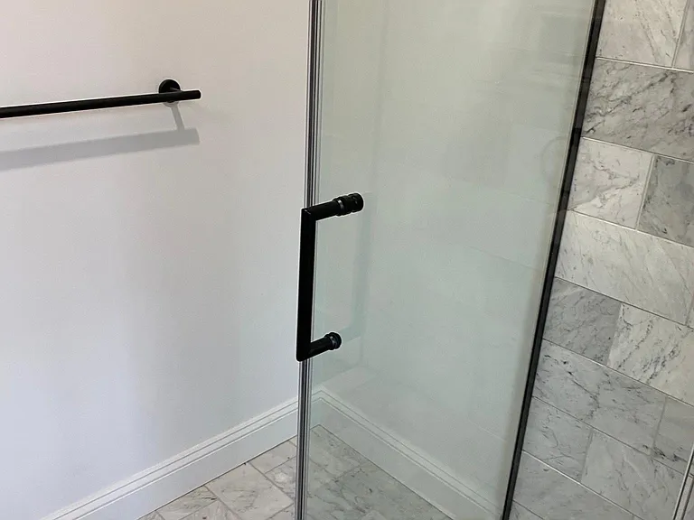 Nicely appointed new bathroom
