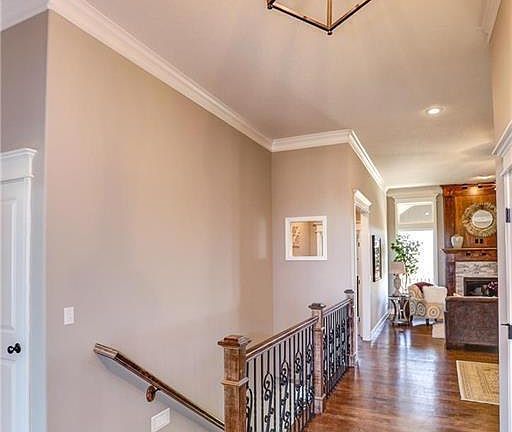 View from the front entry into the home. (Photo is of a previous model. Current home under construction)