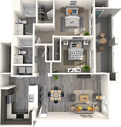THE GALLERY APARTMENT HOMES — Photo 43