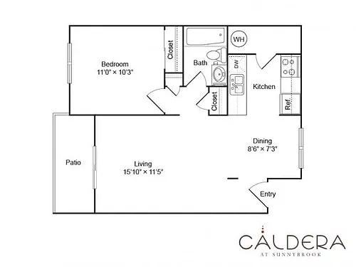 Floor plan 1X1