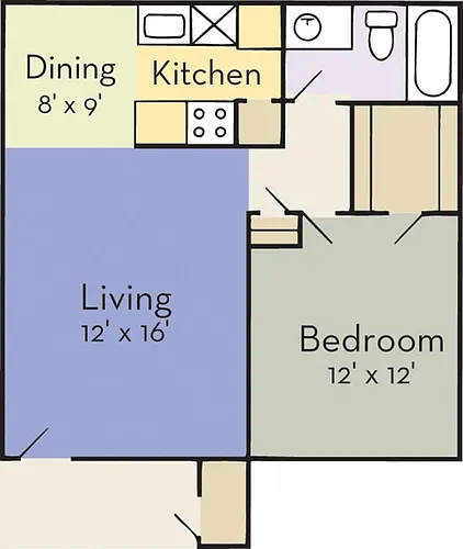 Floor plan Sunset