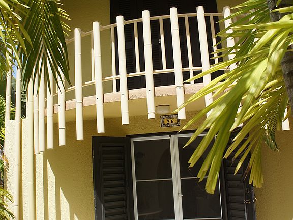 Backdoor terrace