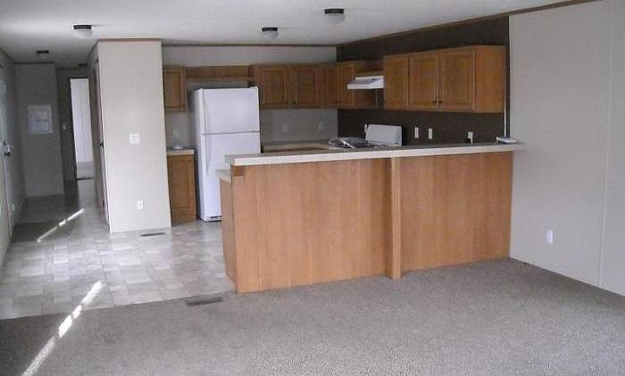 Spacious open concept