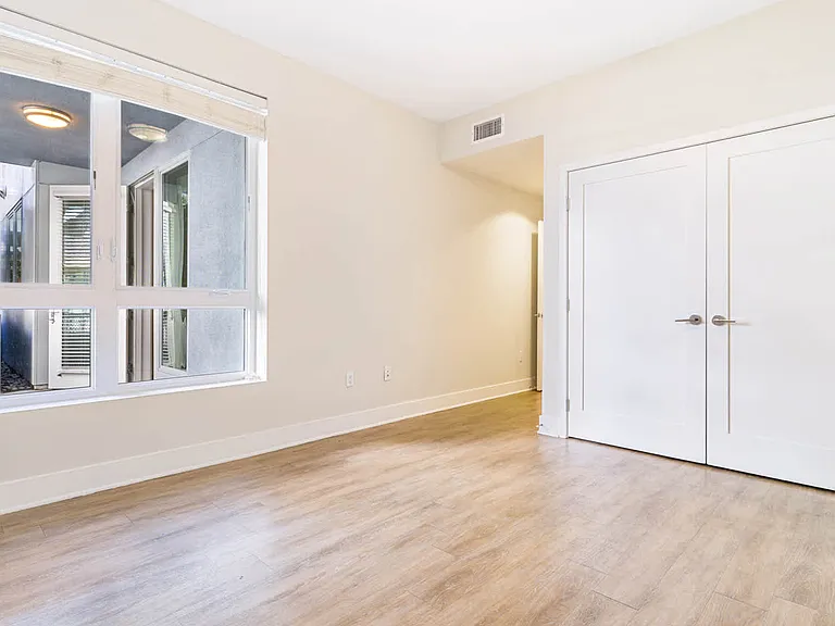 Bedroom with Hard Surface Flooring