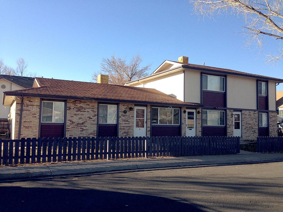 236 E. Longs Peak_Apt C is third on the right (address is on Longs Peak, but building faces Meeker St. Corner of Meeker and Longs Peak).