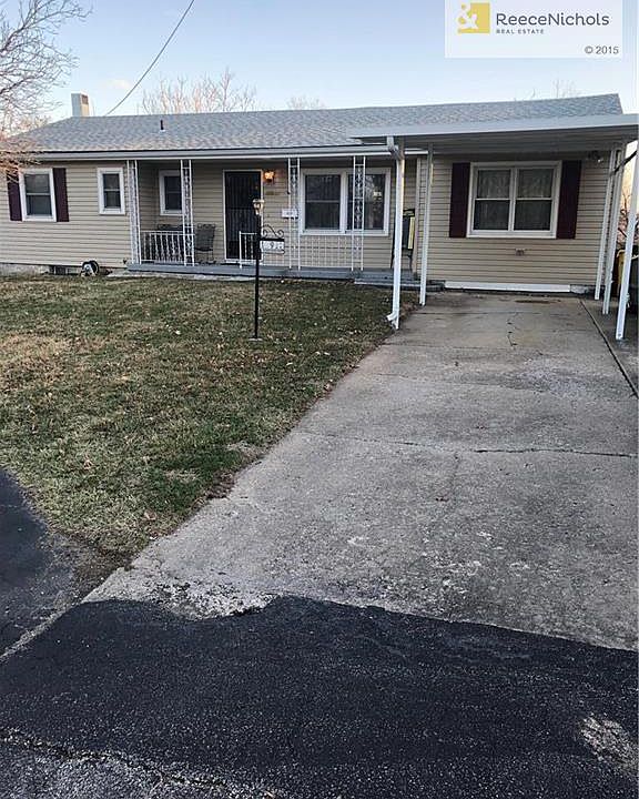 Newly sided home.