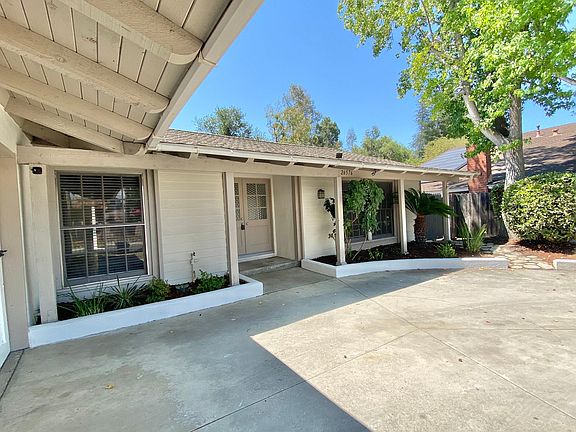 Additional front view from the garage awning