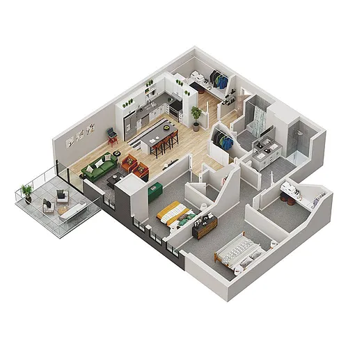 Floor plan C20 - East