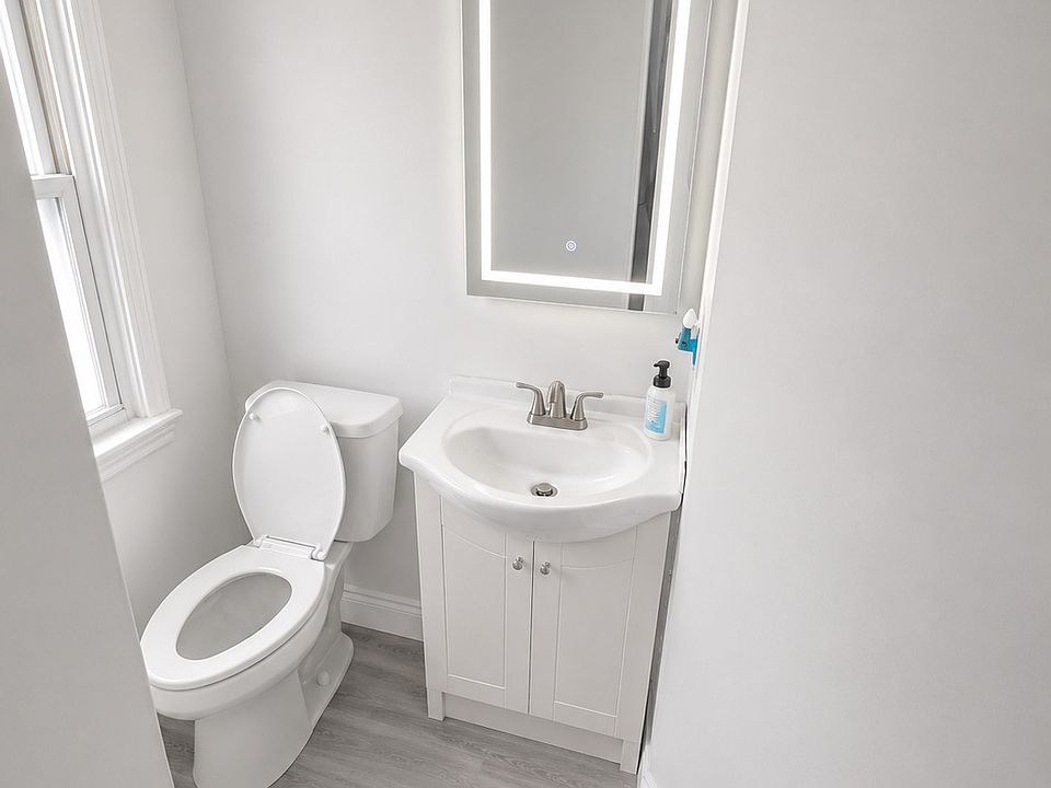 Bathroom 
(AI GENERATED PHOTO OF ILLUSTRATION OF WHAT IT WILL LOOK LIKE AFTER RENOVATIONS) 
Will upload actual pictures once renovations are completed.