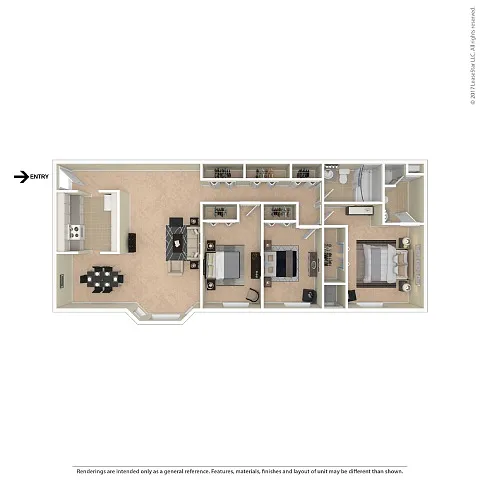 Floor plan 3 X 2