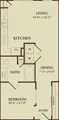 The Frankford floor plan Ambrose