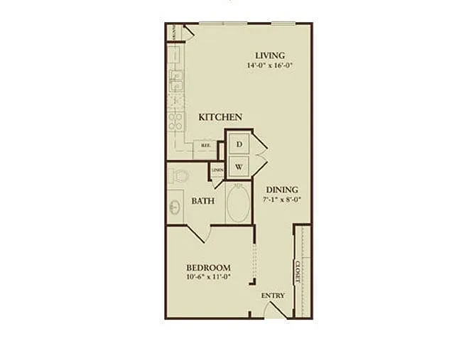Floor plan The Frankford