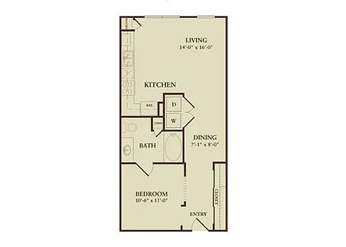 Floor plan The Frankford