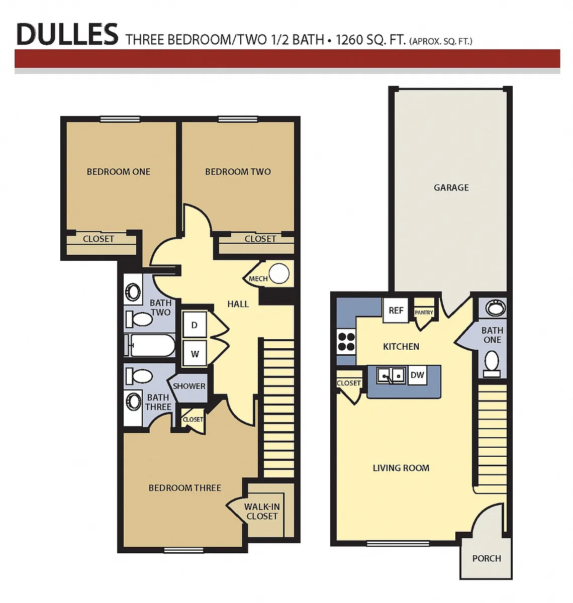Floor plan Dulles