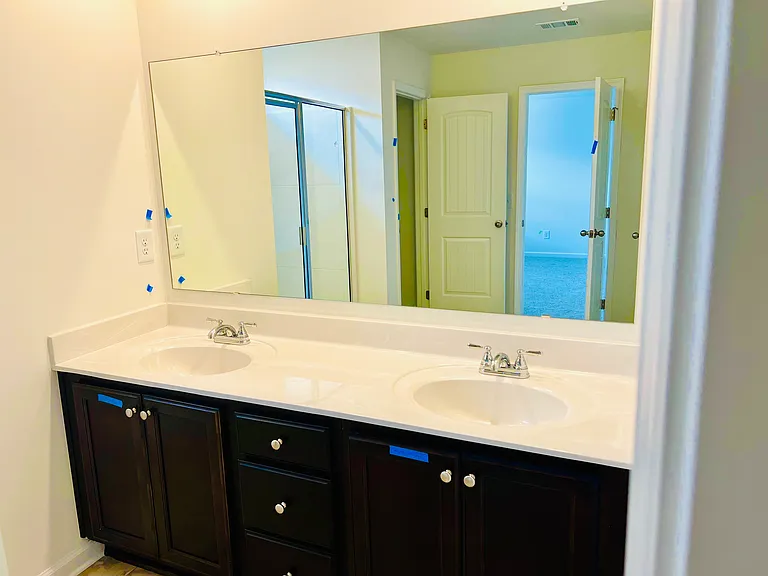Master Bath with double vanity