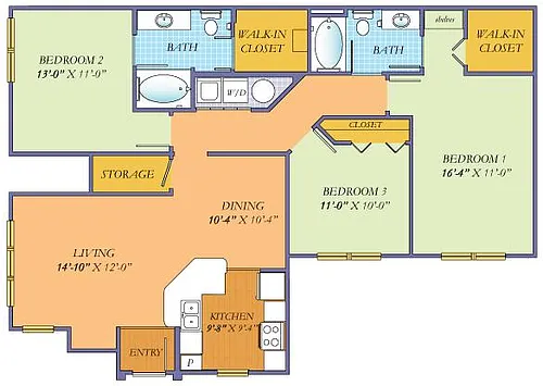 Floor plan Versailles