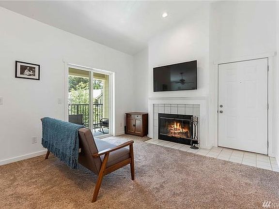 Front door (working fireplace!)