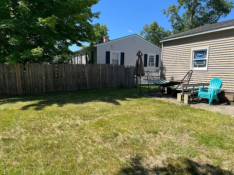 Shared backyard space