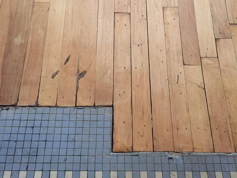 Historic tile & plank floors
