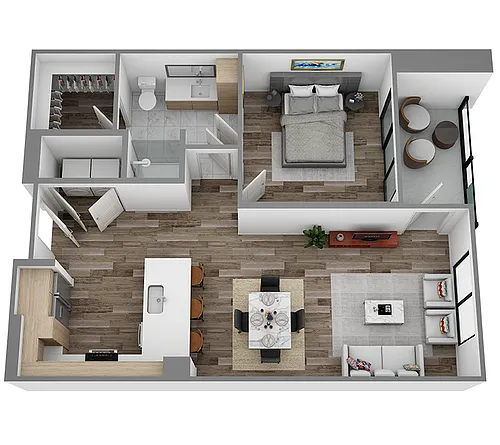 Floor plan C