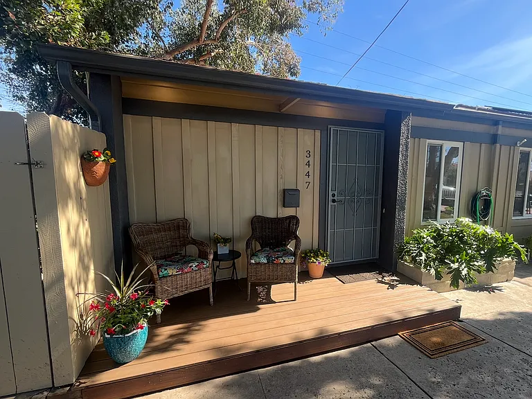 Shaded Patio