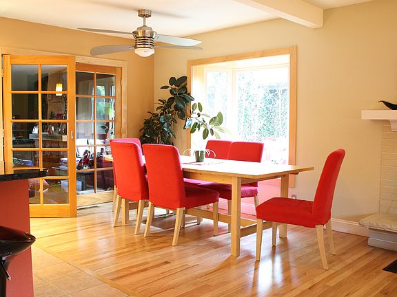 Dining area of living room