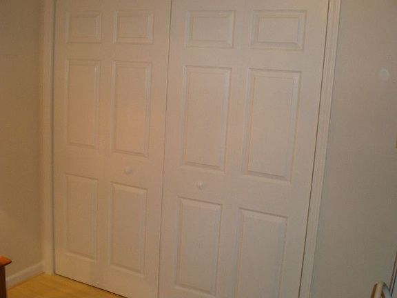 double closet bedroom