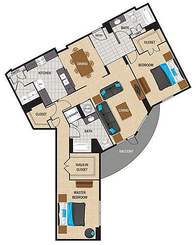 Floor plan Ultramarine