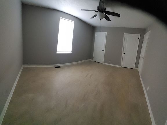 Master Bedroom with double closets!
