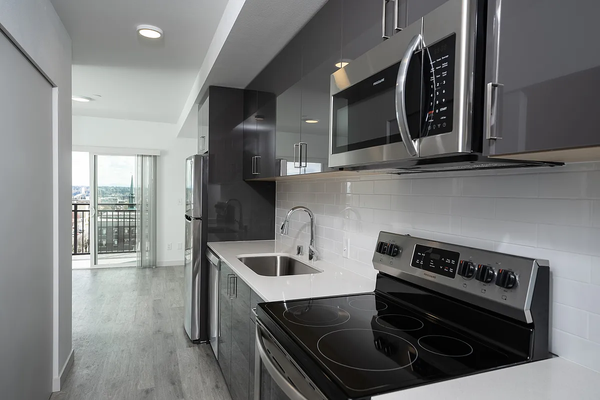 Floor plan One Bedroom Urban w/Deck