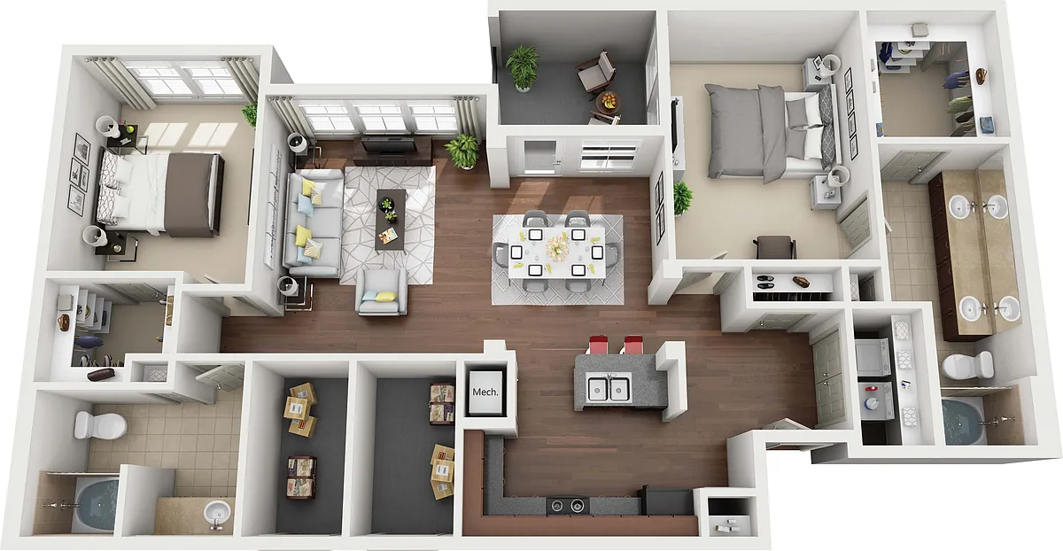 Floor plan Southmore