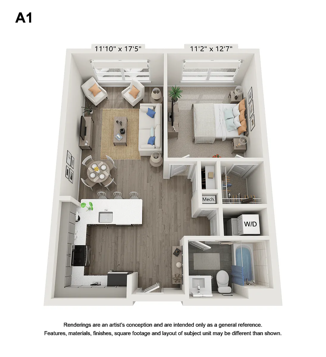 Floor plan AF-A1