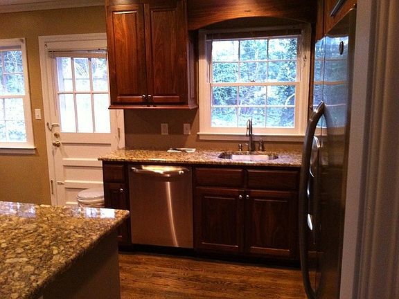 Kitchen (Door leads to backyard)