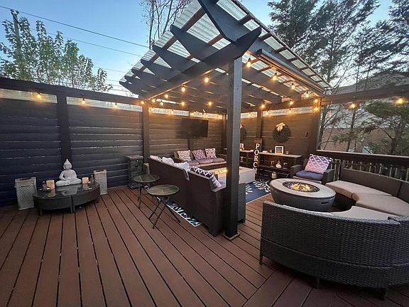 Semi covered private deck