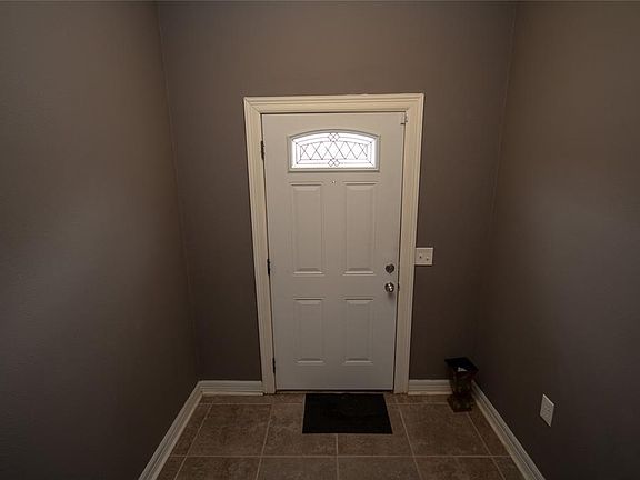Front door in the foyer