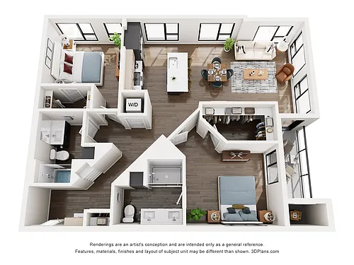 Floor plan Wordsworth