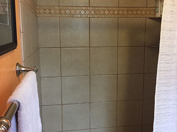 Master shower