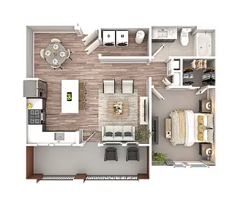 Floor plan The Gator