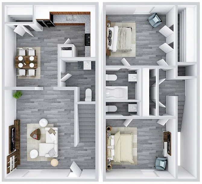 Floor plan B3