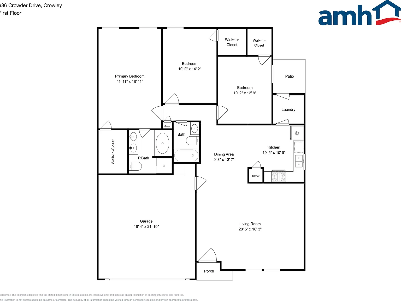 3 bed, 2.0 bath, 1398 sqft, $1,940 — Photo 2