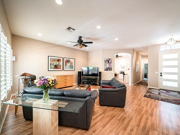 Great room and den off foyer
