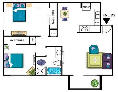 Floor plan 2X1