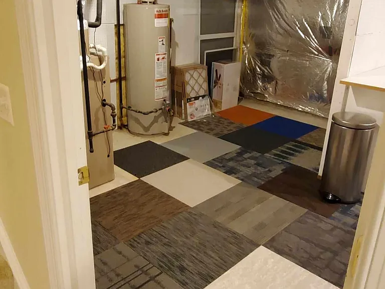 basement unfinished storage