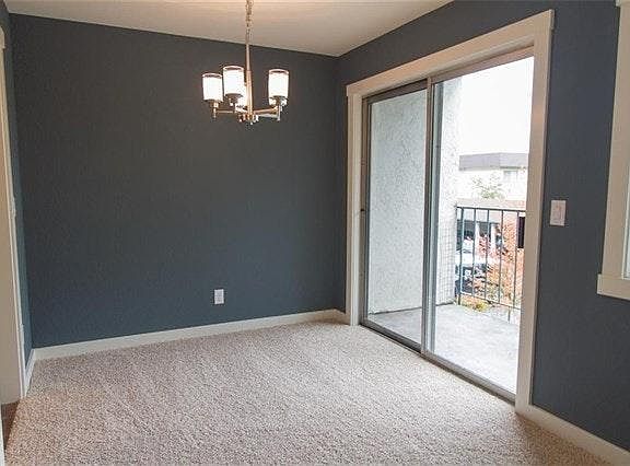 Dining area opens to lg deck