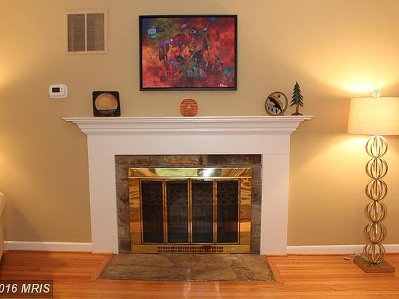 Slate fireplace