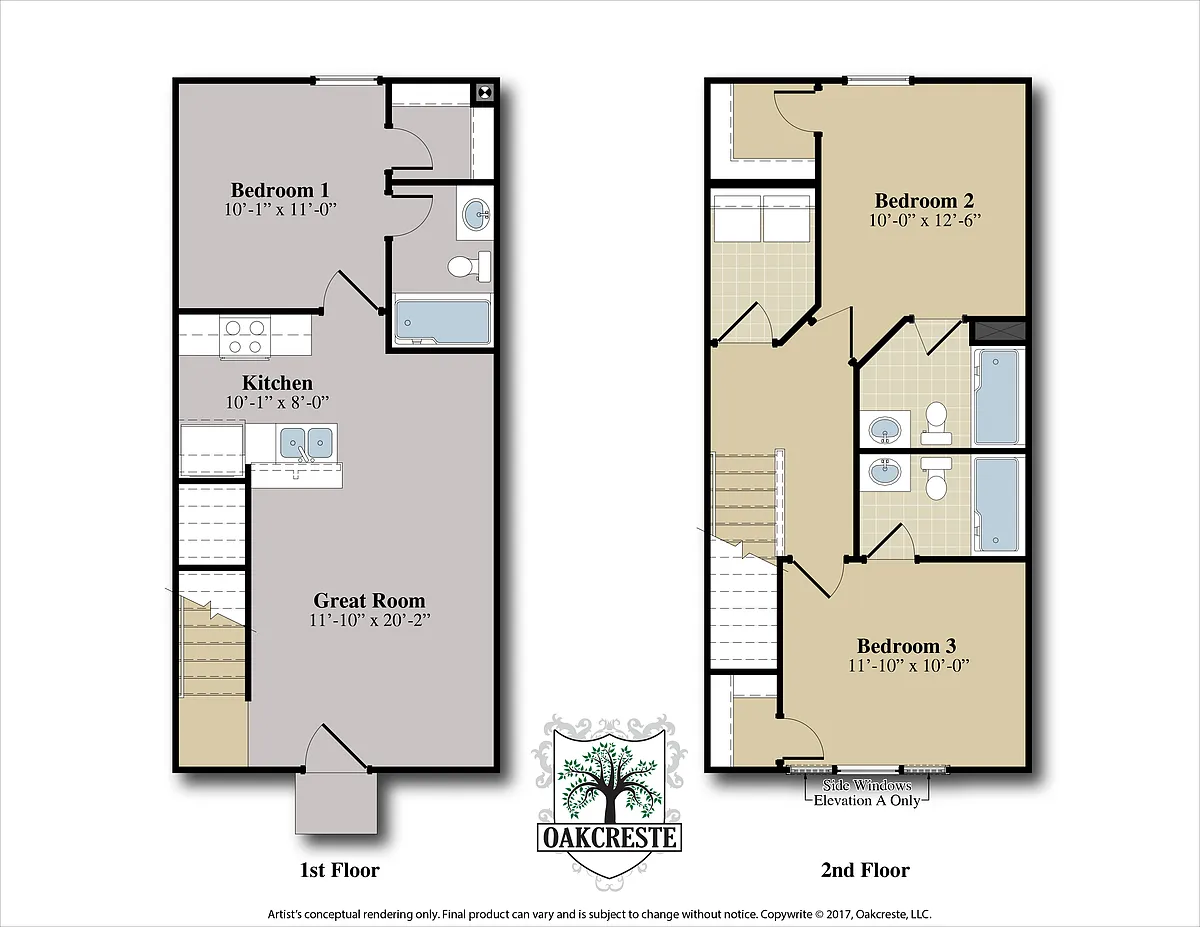 Floor plan Townhome