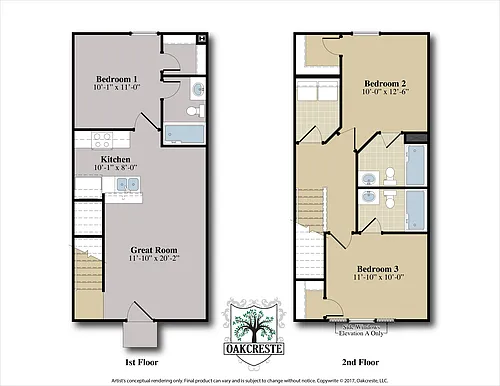 Floor plan Townhome