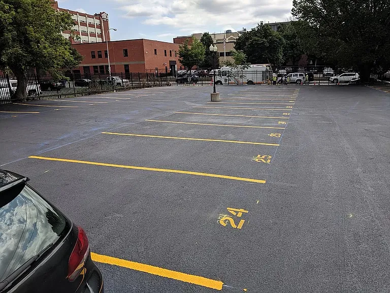 Gated and reserved parking