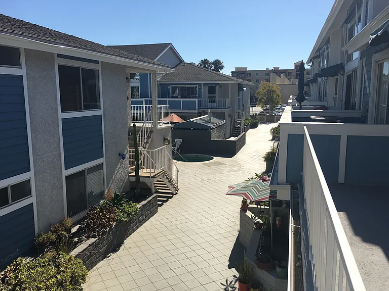 View from the balcony